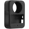 PULUZ PU783B silikónový kryt objektívu pre DJI Osmo 360, čierny