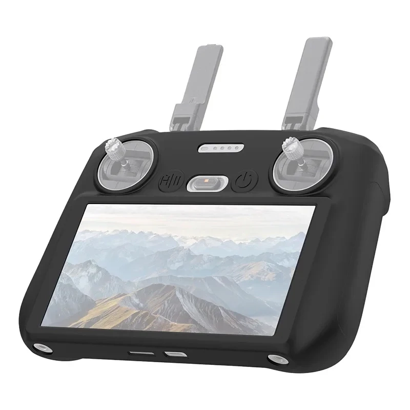 PULUZ silikónové ochranné puzdro pre DJI RC 2 (čierne)