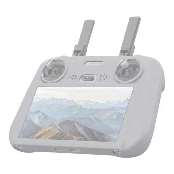 PULUZ silikónové ochranné puzdro pre DJI RC 2 (sivé)