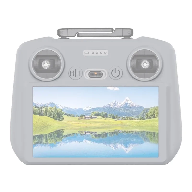 PULUZ silikónové ochranné puzdro pre DJI RC 2 (sivé)