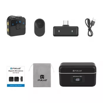 PULUZ SmartLink WS300 lavalier mikrofón
