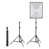 PULUZ štúdiová sada softbox 50x70cm, statív, LED žiarovky 4 ks PU5071EU