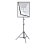 PULUZ štúdiová sada softbox 50x70cm, statív, LED žiarovky 4 ks PU5071EU