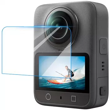 PULUZ ochranná fólia displeja z tvrdeného skla pre DJI Osmo 360 (číra)