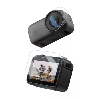 PULUZ tvrdené ochranné sklo a fólia na objektív pre DJI Osmo Nano