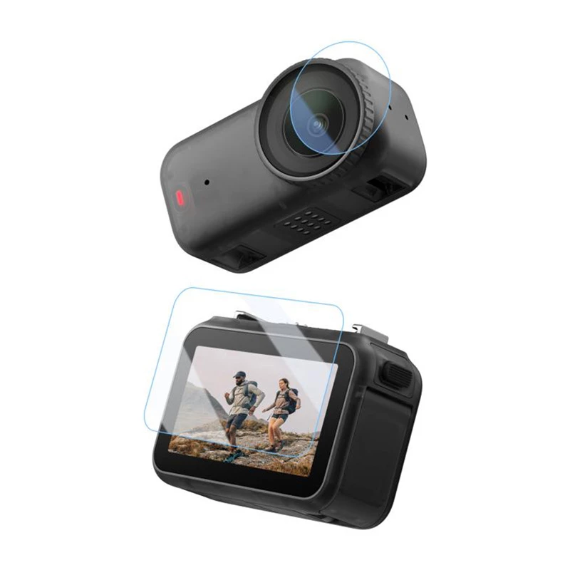 PULUZ tvrdené ochranné sklo a fólia na objektív pre DJI Osmo Nano