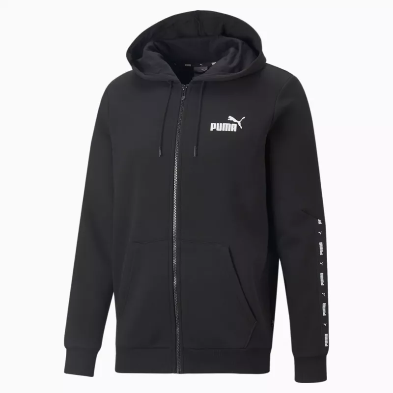 PUMA Essentials pánska mikina s kapucňou Puma Black S