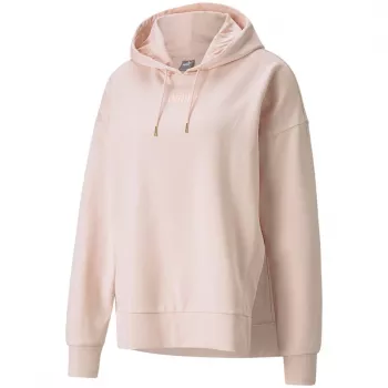 PUMA HER kapucňová mikina TR Rosewater dámska Regular Fit pulóver s kapucňou