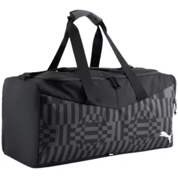 Puma individualRISE Medium taška, čierno-sivá, 79913 03