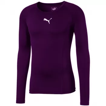 Puma LIGA Baselayer LS pánske tričko fialové veľkosť M