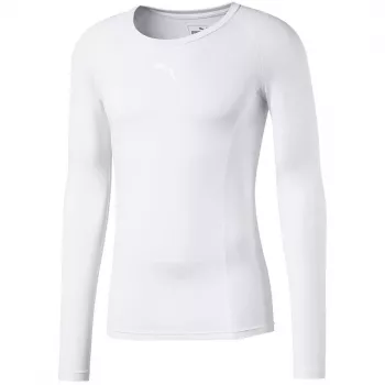 PUMA LIGA Baselayer tričko s dlhým rukávom biela 655920 04 XL