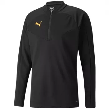 PUMA pánsky individualFINAL 1/4 Zip tréningový top čierny L