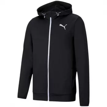 Puma pánska mikina s kapucňou RTG FZ Puma Black
