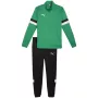 PUMA pánske Team Rise Full-Zip tréningová súprava zelená/čierna veľkosť XL