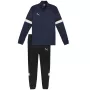 PUMA Pánsky Team Rise tréningový oblek Navy Blue a čierna 658653 06 M