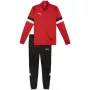 PUMA pánske Team Rise tréningová súprava červená/čierna veľkosť S
