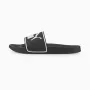 PUMA 384139 01 pánske šľapky, čierno-biele, veľkosť 38