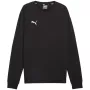 Puma Team Goal Casuals mikina s okrúhlym výstrihom čierna 658592 03 M