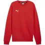 PUMA Team Goal Casuals okrúhly výstrih mikina červená 658592 01 M