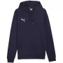 PUMA Team Goal Casuals mikina s kapucňou Peacoat Navy modrá