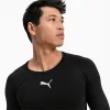 PUMA teamFINAL 21 pánske tréningové tričko čierna/biela veľkosť L