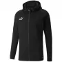 PUMA teamFINAL Casuals pánska mikina s kapucňou čierna 657383 03