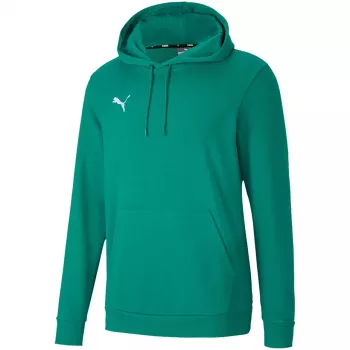 PUMA teamGOAL 23 Casuals Hoody Green Glimmer pánske veľkosť S