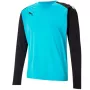 Puma teamPACER GK LS pánska brankárska mikina modro-čierna 2XL