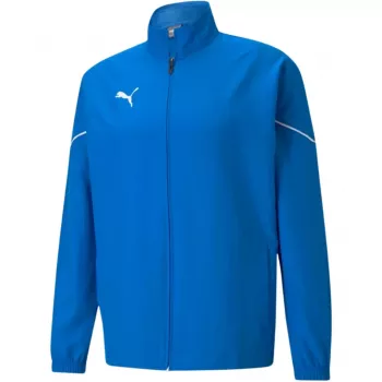 PUMA teamRISE Sideline pánska futbalová bunda Peacoat-White M