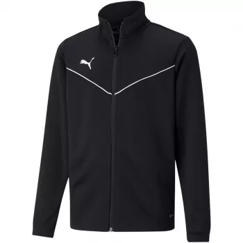 Puma teamRISE tréningová bunda Poly Junior čierna 116cm