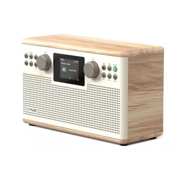 PURE ACOUSTICS Pure Classic H6 digitálne rádio, DAB+/FM/Internetradio, Bluetooth, Cotton White/dub (EU/UK)