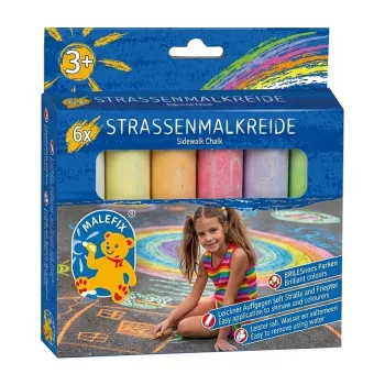 PUSTEFIX MALEFIX pouličná krieda balenie 6 ks