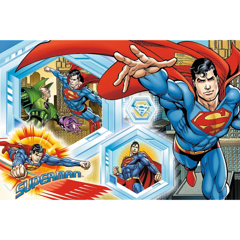 Puzzle 300 – Nezničiteľný Superman – Warner Superman Trefl 23032