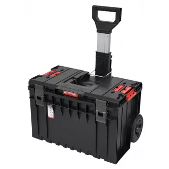 Qbrick System ONE vozík na náradie - čierna/červená, 50L, IP65, nosnosť 100 kg