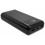 GoGEN PB300001B powerbanka, 30000 mAh, USB-C PD 20 W, LCD, čierna