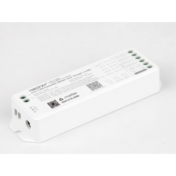 MiBoxer MLZ5 5-in-1 LED ovládač, Matter over Thread, 12–48 V DC, 15 A