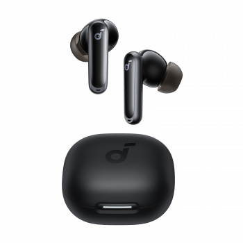 soundcore P40i by Anker, čierne True-Wireless slúchadlá, adaptívne ANC, Bluetooth 5.3
