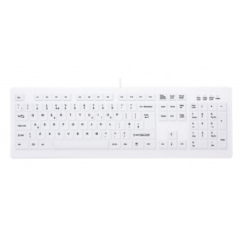 CHERRY Active Key AK-C8100F-UVS-W/UK USB klávesnica, IP68, biela, UK