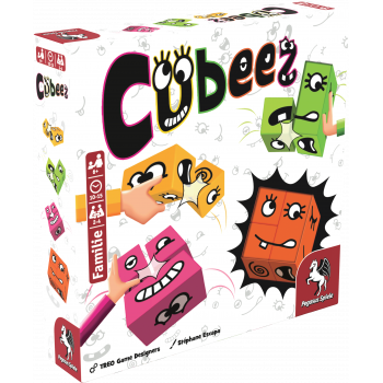 Pegasus Cubeez rodinná hra pre 2–4 osoby od 6 rokov, nemecké vydanie