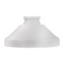 BCS-U-CDA biely hliníkový adaptér pre malé BCS ULTRA dome kamery