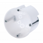 f-tronic E117HF 7350166 dutinové krabice, vŕtaný otvor Ø68 mm, hĺbka 62 mm, 25 kusov
