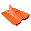 KOSCOM 4549 Frankfurter Pfanne, plast červený, pre stožiare do Ø60 mm