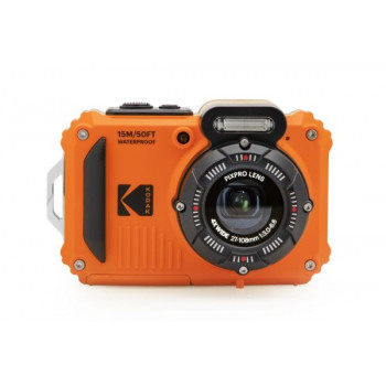 Kodak PIXPRO WPZ2OG6 vodotesný digitálny fotoaparát, 16,35 MP, 4× zoom, oranžová