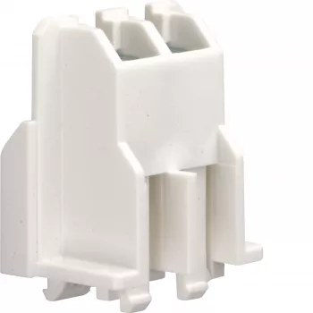 Hager UT90J univers N dvojité upevnenie na lištu, 52 × 42 × 28 mm