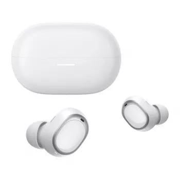 QCY Melobuds A30 True Wireless slúchadlá – Bluetooth 5.3, ENC, 30h prehrávanie, IPX5, biela