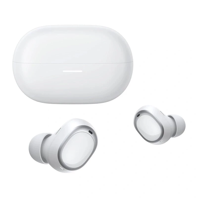 QCY Melobuds A30 True Wireless slúchadlá – Bluetooth 5.3, ENC, 30h prehrávanie, IPX5, biela