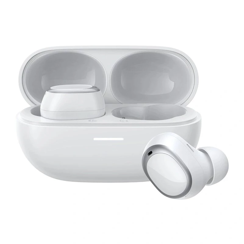 QCY Melobuds A30 True Wireless slúchadlá – Bluetooth 5.3, ENC, 30h prehrávanie, IPX5, biela