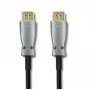 Qoltec 50474 HDMI kábel 30 m, HDMI typ A, čierna/strieborná
