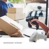Qoltec 50877 1D laserový skener čiarových kódov USB biely