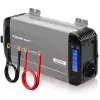 Qoltec čistý sínusový menič 12V na 230V 1000W/2000W s LCD, USB, USB-C, kompatibilný s LiFePO4/GEL/AGM